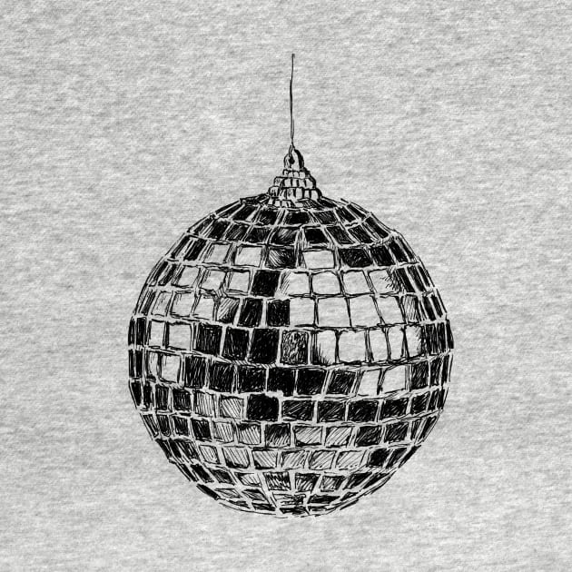 Mirror Ball Art by rachelsfinelines